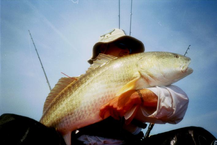 Kayak Kevin's 48" Citation Red Drum, Fisherman Island Shoals, May '07